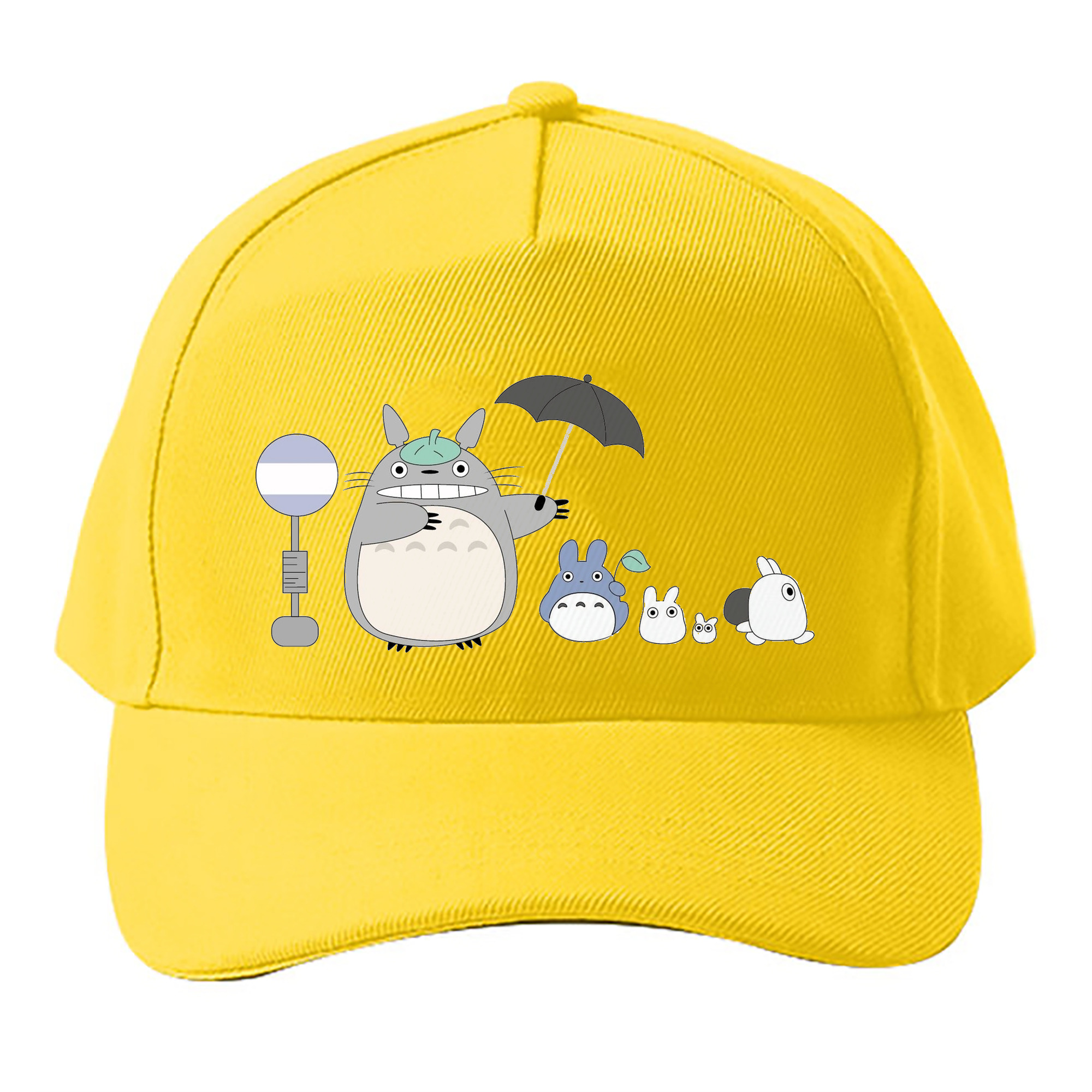（画像用） となりのトトロ 草壁メイ 草壁サツキ My Neighbor Totoro Satsuki Kusakabe Mei Kusakabe ベースボールキャップ 綿100％ 男女兼用 帽子 スポーツ